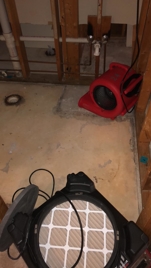 Water damage and restoration in apartment Water damage and restoration in apartment