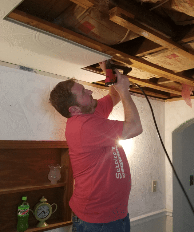 Ceiling repair