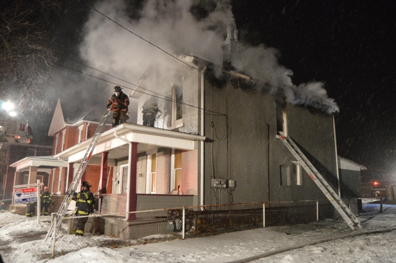 Partially Burned House Partially Burned House