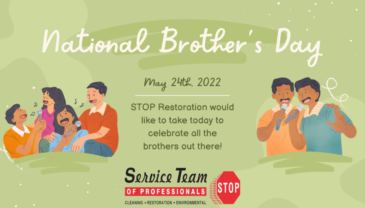 Happy National Brother’s Day to our STOP Restoration family!