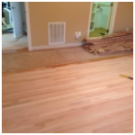 Floor repair after water damage