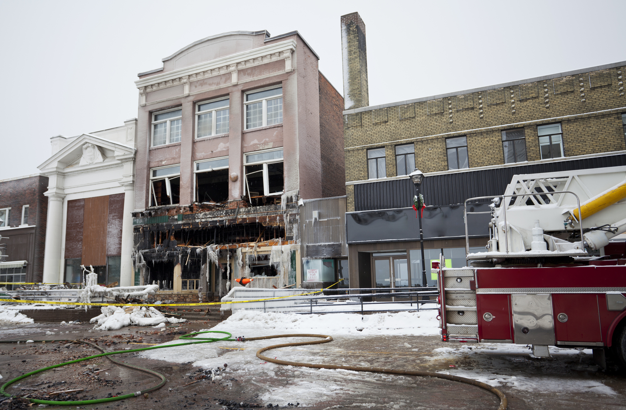 Commercial Fire Damage Restoration & Repair - Building After Fire