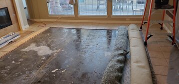 Floor Water Damage